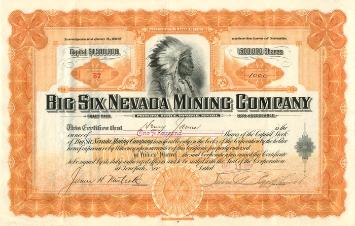 Big Six Nevada Mining Co.